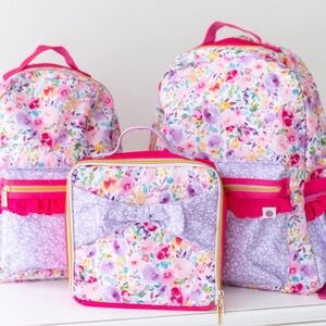 Cheeky Plum Matilda Jane “Bree” Girls Backpack floral Bloom Burst Large